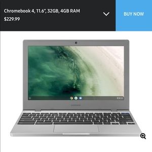 Samsung Chromebook 4, 32GB, 4GB RAM